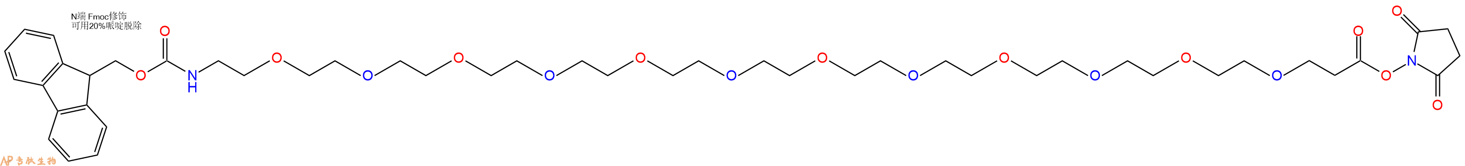 專肽生物產(chǎn)品Fmoc-NH-PEG12-NHS ester2227246-92-4